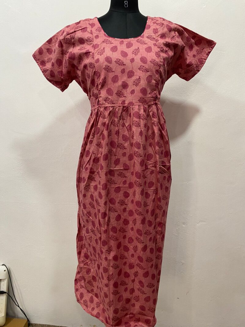 FEEDING FROCK WITH SIDE POCKET