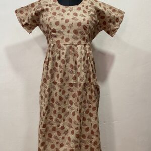 FEEDING FROCK WITH SIDE POCKET