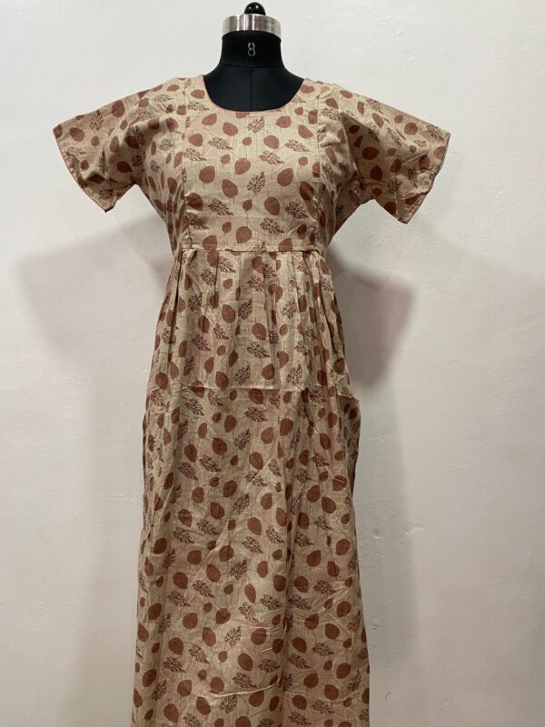 FEEDING FROCK WITH SIDE POCKET