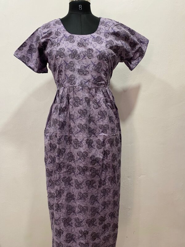 FEEDING FROCK WITH SIDE POCKET