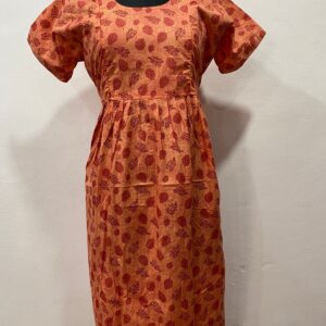 FEEDING FROCK WITH SIDE POCKET