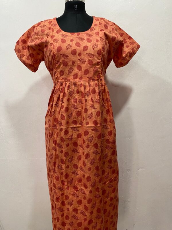 FEEDING FROCK WITH SIDE POCKET