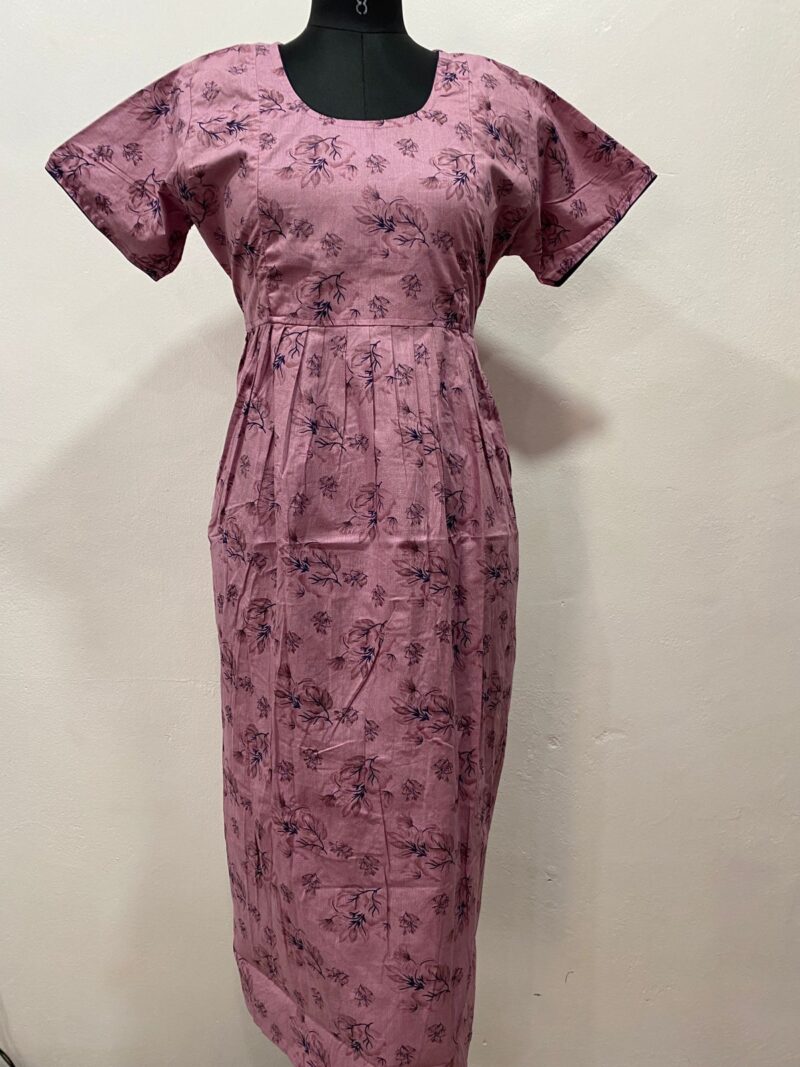 FEEDING FROCK WITH SIDE POCKET