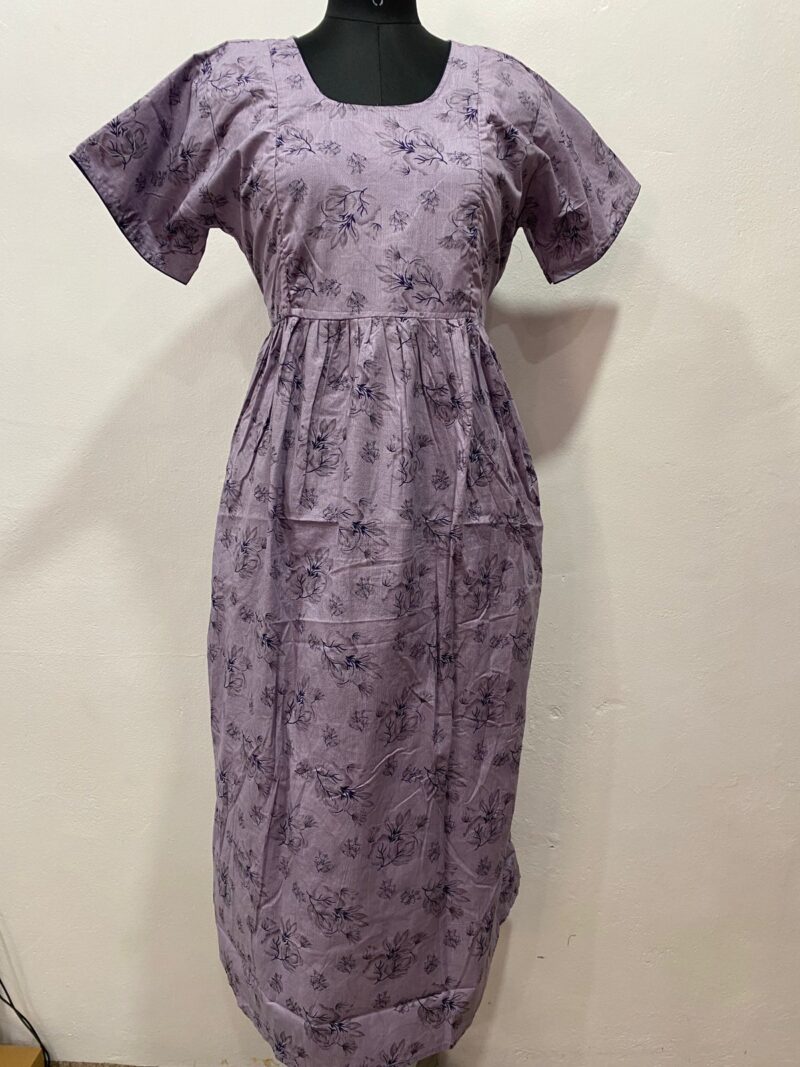 FEEDING FROCK WITH SIDE POCKET