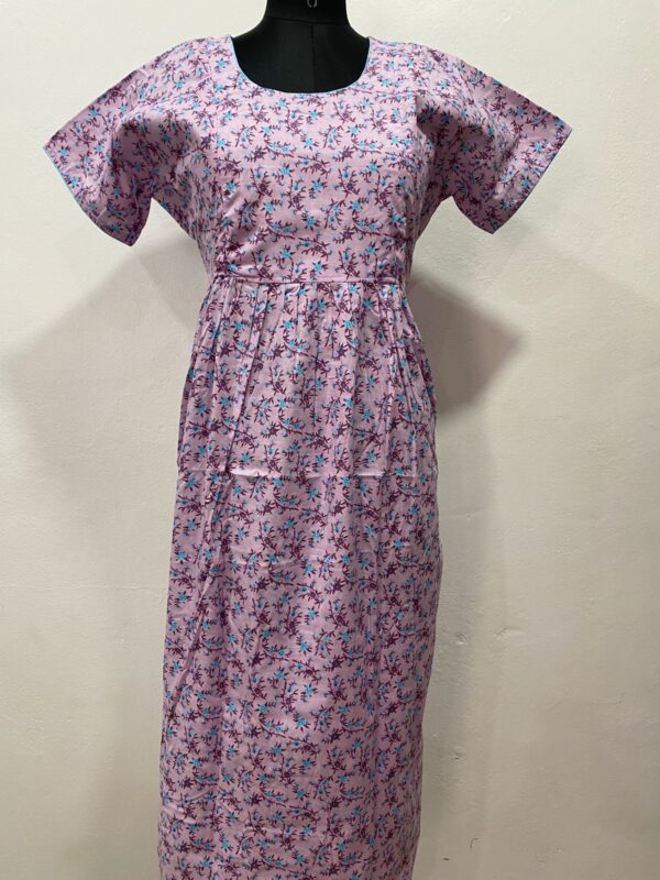 FEEDING FROCK WITH SIDE POCKET
