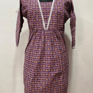 Muslin Cotton Flared Feeding Kurti