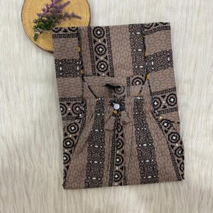 Front Elastic Pleated Nighty