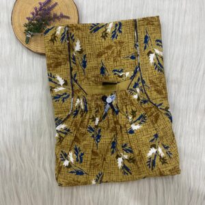 Front Elastic Pleated Nighty