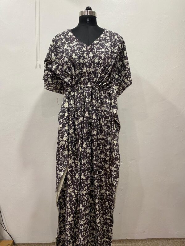 FEEDING KAFTAN WITH CENTER INVISIBLE ZIP NIGHTY