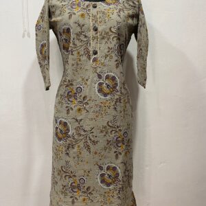 Muslin Cotton Straight Kurti