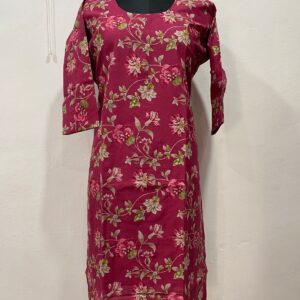 Muslin Cotton Straight Kurti