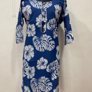 Muslin Cotton Straight Kurti