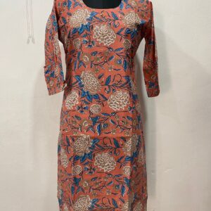 Muslin Cotton Straight Kurti