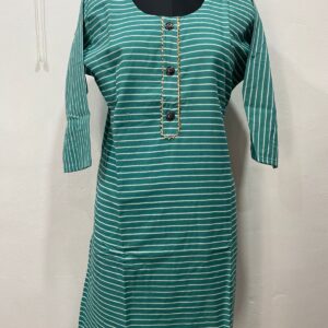 Muslin Cotton Straight Kurti