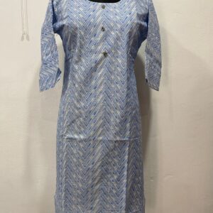 Muslin Cotton Straight Kurti