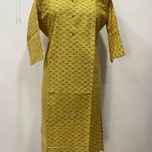 Muslin Cotton Straight Kurti