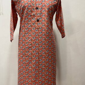 Muslin Cotton Straight Kurti