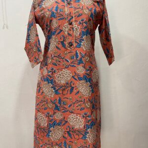 Muslin Cotton Straight Kurti
