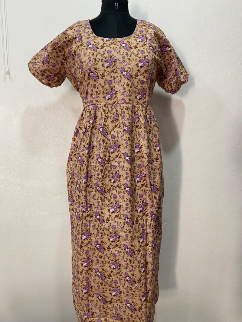 FEEDING FROCK WITH SIDE POCKET