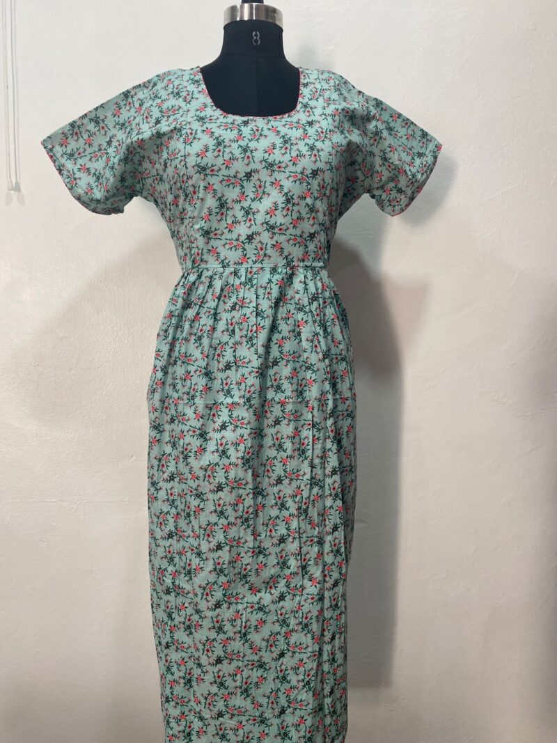 FEEDING FROCK WITH SIDE POCKET