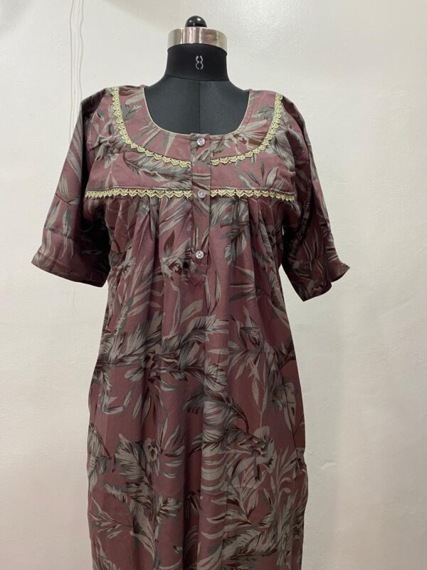 Alpine Double Lace Zip Nighty