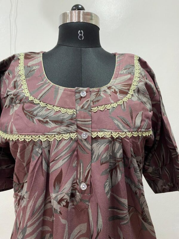 Alpine Double Lace Zip Nighty