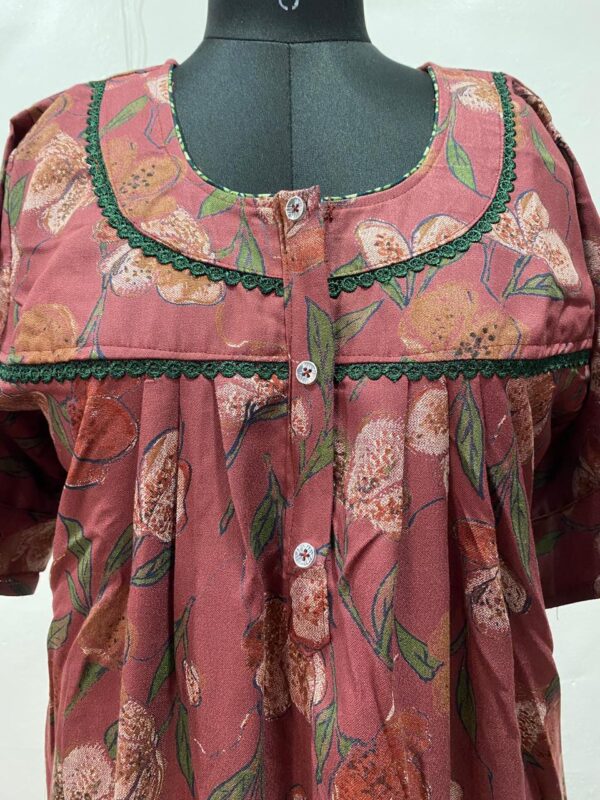 Alpine Double Lace Zip Nighty
