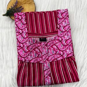 Mix N Match Square Neck Pleated Nighty