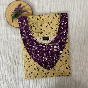 V-Neck Side Button Nighty