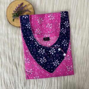 V-Neck Side Button Nighty