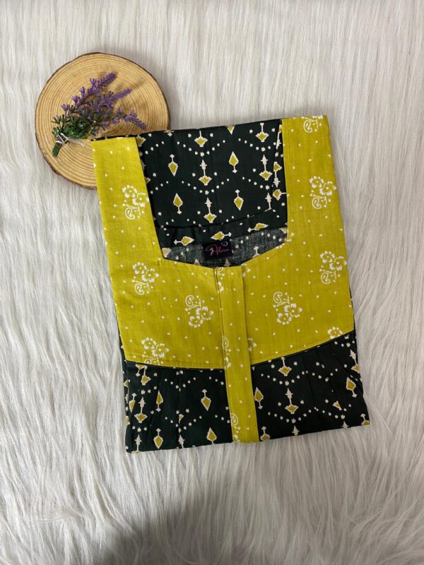Mix N Match Square Neck Pleated Nighty