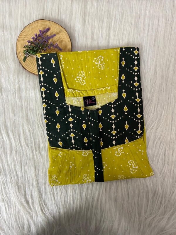 Mix N Match Square Neck Pleated Nighty