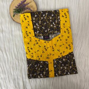 Mix N Match Square Neck Pleated Nighty
