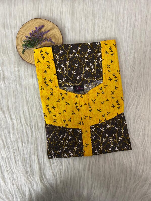 Mix N Match Square Neck Pleated Nighty
