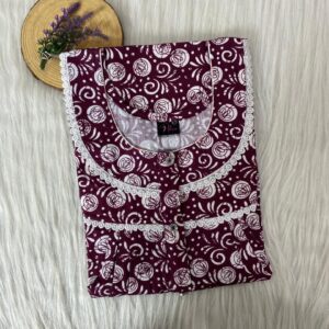 DOUBLE LACE  ZIP NIGHTY