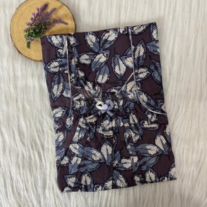 Front Elastic Pleated Nighty