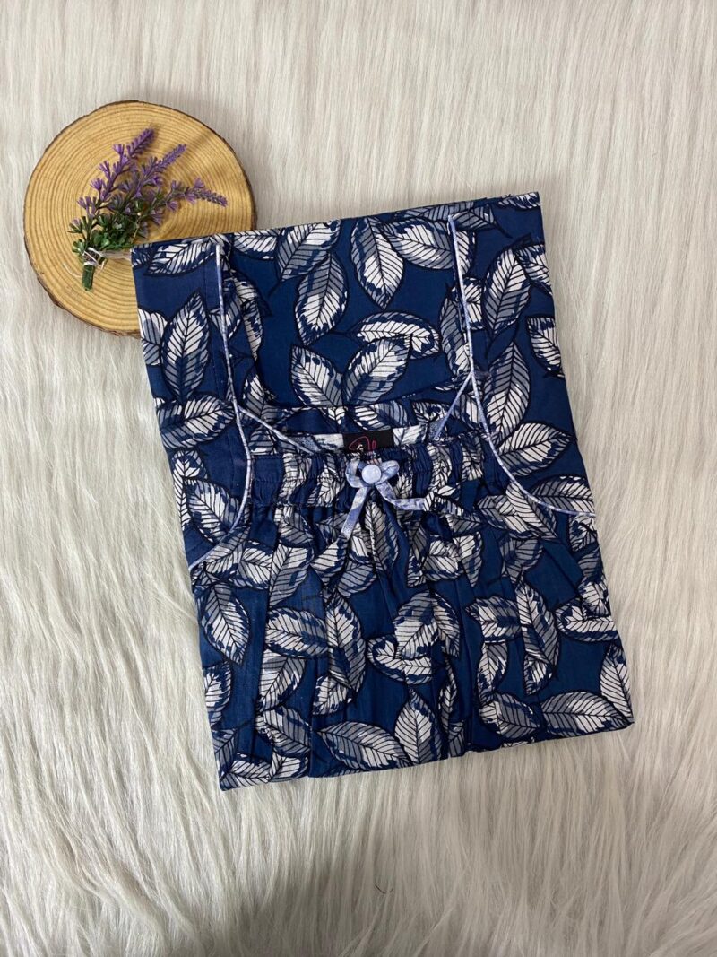 Front Elastic Pleated Nighty