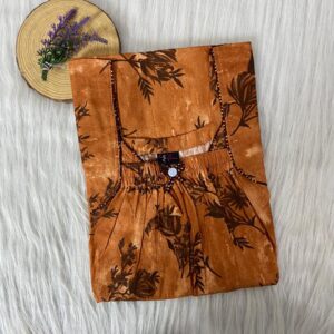 Front Elastic Pleated Nighty