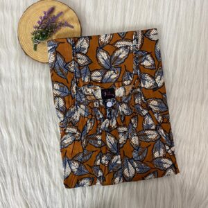 Front Elastic Pleated Nighty