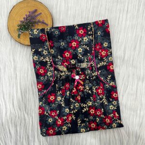 Front Elastic Pleated Nighty