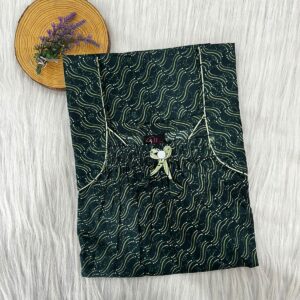 Front Elastic Pleated Nighty