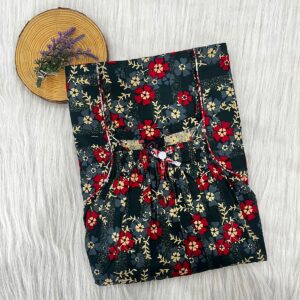Front Elastic Pleated Nighty