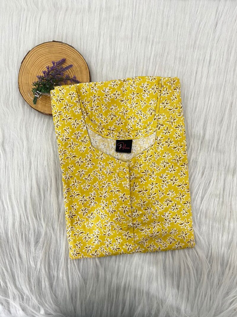 Full Open Button Nighty