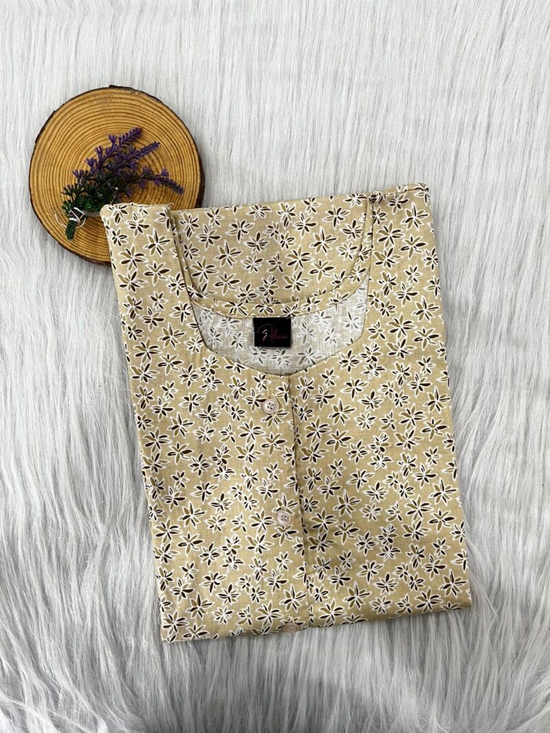 Full Open Button Nighty