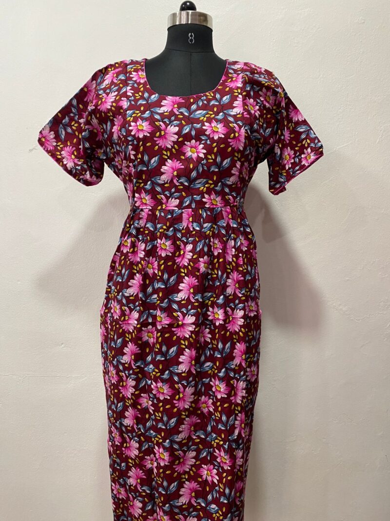 FEEDING FROCK WITH SIDE POCKET