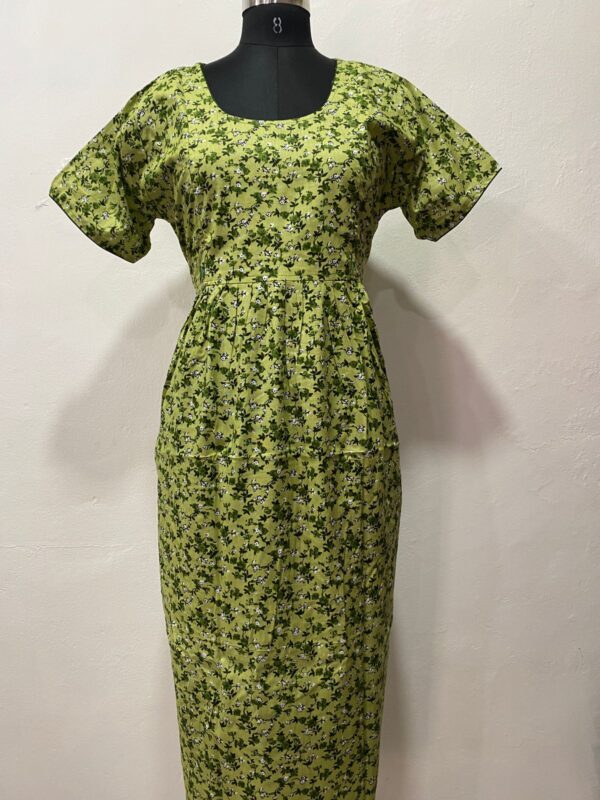 FEEDING FROCK WITH SIDE POCKET