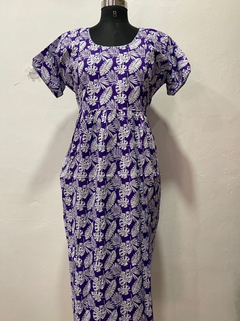 FEEDING FROCK WITH SIDE POCKET