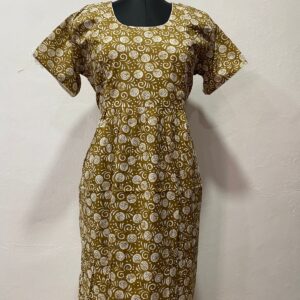FEEDING FROCK WITH SIDE POCKET