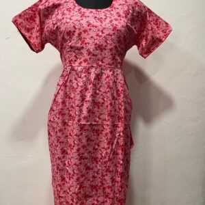 FEEDING FROCK WITH SIDE POCKET