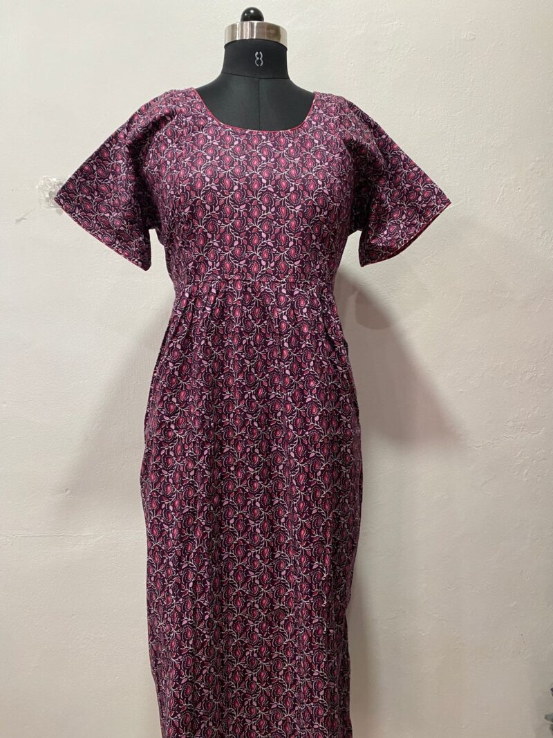 FEEDING FROCK WITH SIDE POCKET